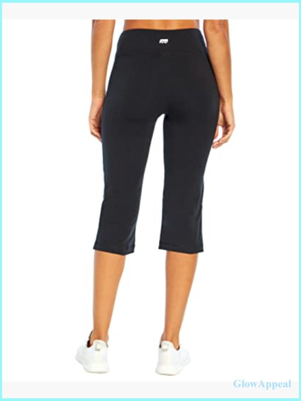 High Rise Tummy Control Capri Legging with Compression - Picture 6 of 7
